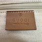 GUCCI Tote Bag 247902 canvas Beige x brown 2WAYShoulder Bag Diamante Women Used Authentic