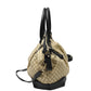 GUCCI Shoulder Bag 247902 canvas Black x beige 2WAYShoulder Bag Diamante Women Used Authentic