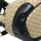 GUCCI Shoulder Bag 247902 canvas Black x beige 2WAYShoulder Bag Diamante Women Used Authentic