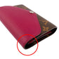 LOUIS VUITTON Tri-fold wallet M60494 Monogram Canvas, Epi Leather Red Portefeuille - Mariel Compact Monogram With Coin Pocket Women Used Authentic