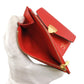 LOUIS VUITTON Tri-fold wallet M67478 Monogram canvas Red Monogram With Coin Pocket