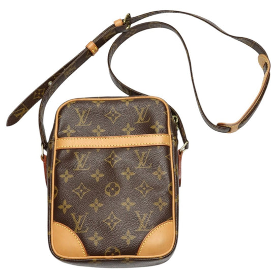 LOUIS VUITTON Shoulder Bag M45266 Monogram canvas Brown Shoulder Bag Monogram Danube Women Used Authentic