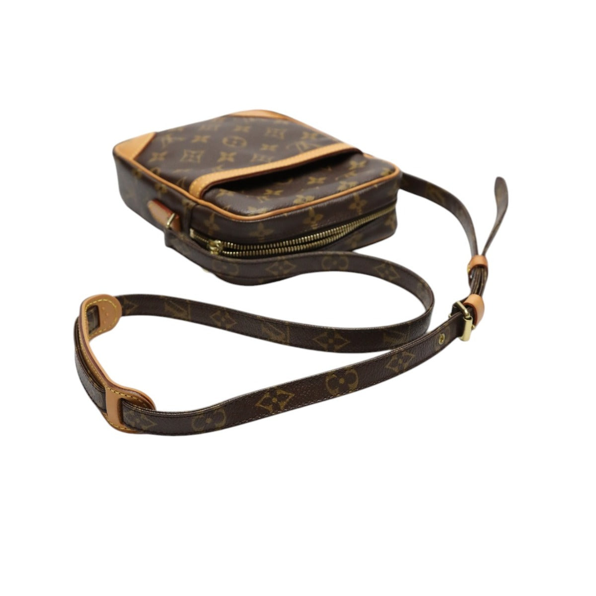 LOUIS VUITTON Shoulder Bag M45266 Monogram canvas Brown Shoulder Bag Monogram Danube Women Used Authentic