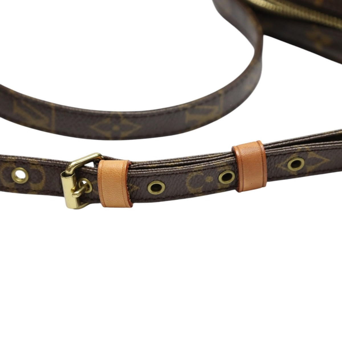 LOUIS VUITTON Shoulder Bag M45266 Monogram canvas Brown Shoulder Bag Monogram Danube Women Used Authentic