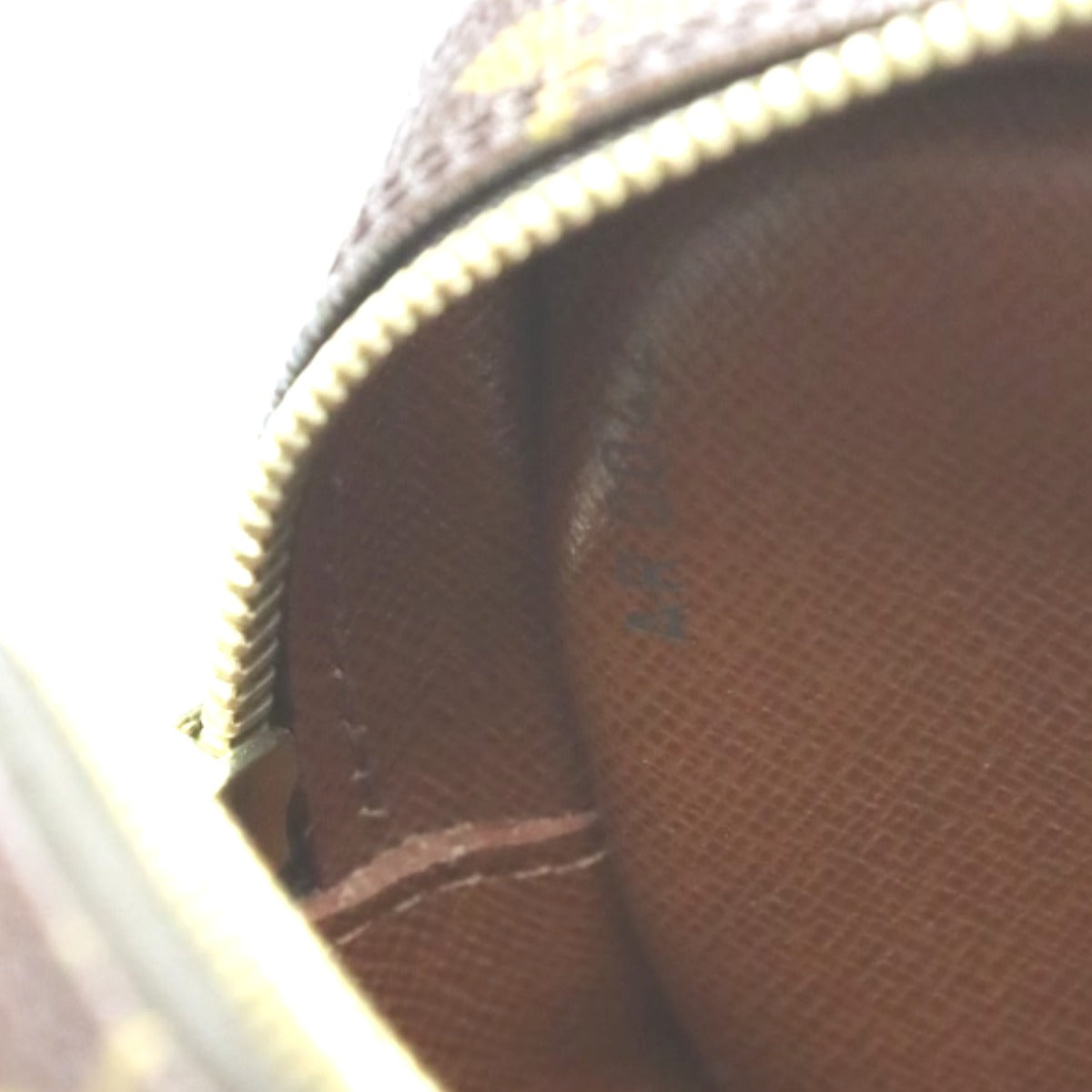 LOUIS VUITTON Shoulder Bag M45266 Monogram canvas Brown Shoulder Bag Monogram Danube Women Used Authentic