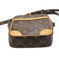LOUIS VUITTON Shoulder Bag M45266 Monogram canvas Brown Shoulder Bag Monogram Danube Women Used Authentic