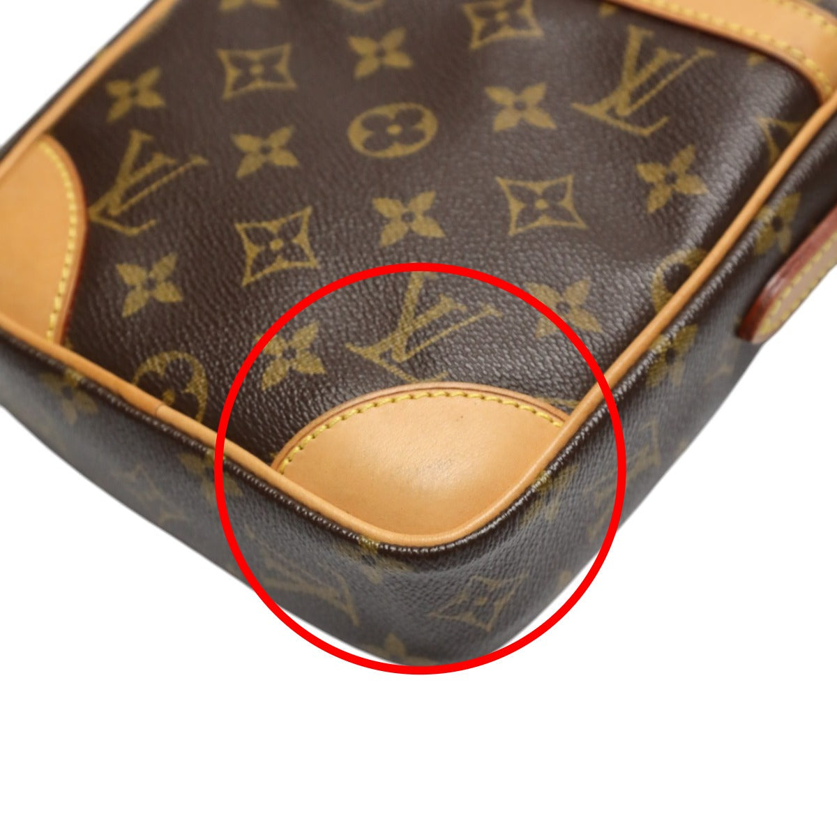 LOUIS VUITTON Shoulder Bag M45266 Monogram canvas Brown Shoulder Bag Monogram Danube Women Used Authentic