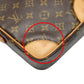 LOUIS VUITTON Shoulder Bag M45266 Monogram canvas Brown Shoulder Bag Monogram Danube Women Used Authentic