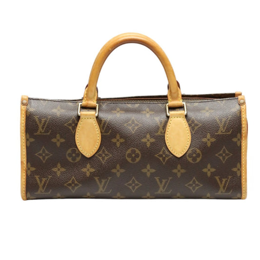LOUIS VUITTON Handbag M40009 Monogram canvas Brown Handbag Monogram Popan cool Women Used Authentic