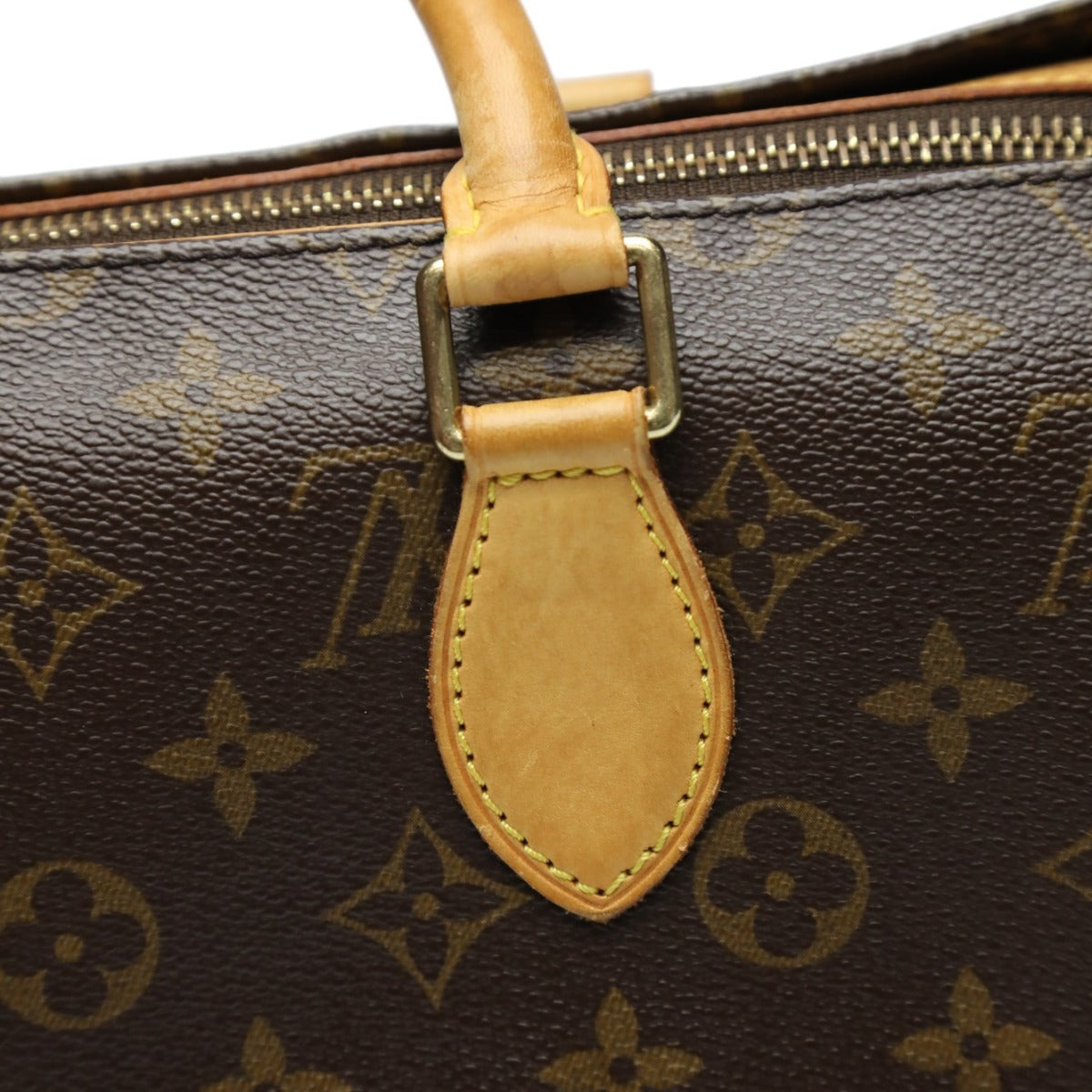 LOUIS VUITTON Handbag M40009 Monogram canvas Brown Handbag Monogram Popan cool Women Used Authentic