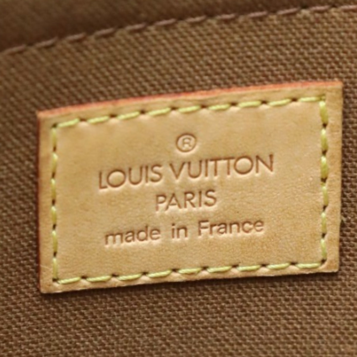 LOUIS VUITTON Handbag M40009 Monogram canvas Brown Handbag Monogram Popan cool Women Used Authentic