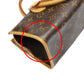 LOUIS VUITTON Handbag M40009 Monogram canvas Brown Handbag Monogram Popan cool Women Used Authentic
