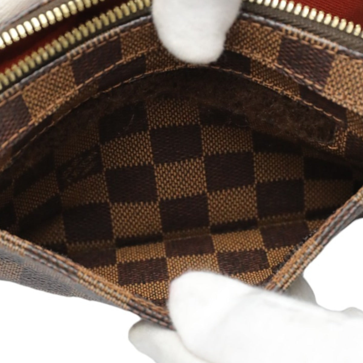 LOUIS VUITTON Sling bag N51994 Damier canvas Brown Waist pouch Damier Geronimos unisex(Unisex) Used Authentic