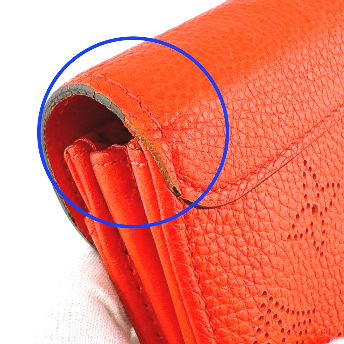 LOUIS VUITTON Long Wallet Purse M58161 Monogram Mahina Coraille Portefeuille Iris Mahina Bifold Walletlong wallet Women Used Authentic