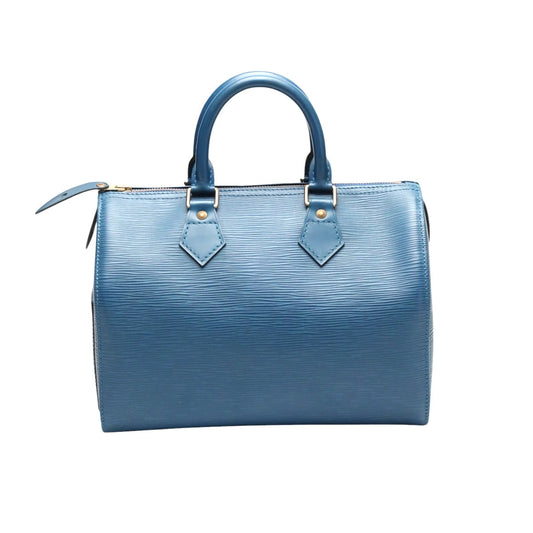 LOUIS VUITTON Handbag M5923G Epi Leather blue Epi Speedy