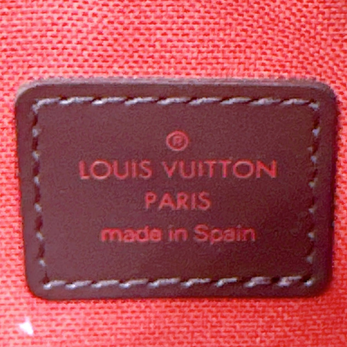LOUIS VUITTON Sling bag N51994 Damier canvas Ebene Waist pouch Damier Geronimos mens Used Authentic