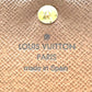 LOUIS VUITTON Bifold Wallet M61736 Monogram canvas Brown L-shaped fastener Monogram Porto Monevier Tresor unisex(Unisex) Used Authentic