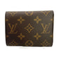 LOUIS VUITTON Coin case M41938 Monogram canvas Fuchsia Coin purse with Card Case Monogram Portefeuille Victorine Women Used Authentic