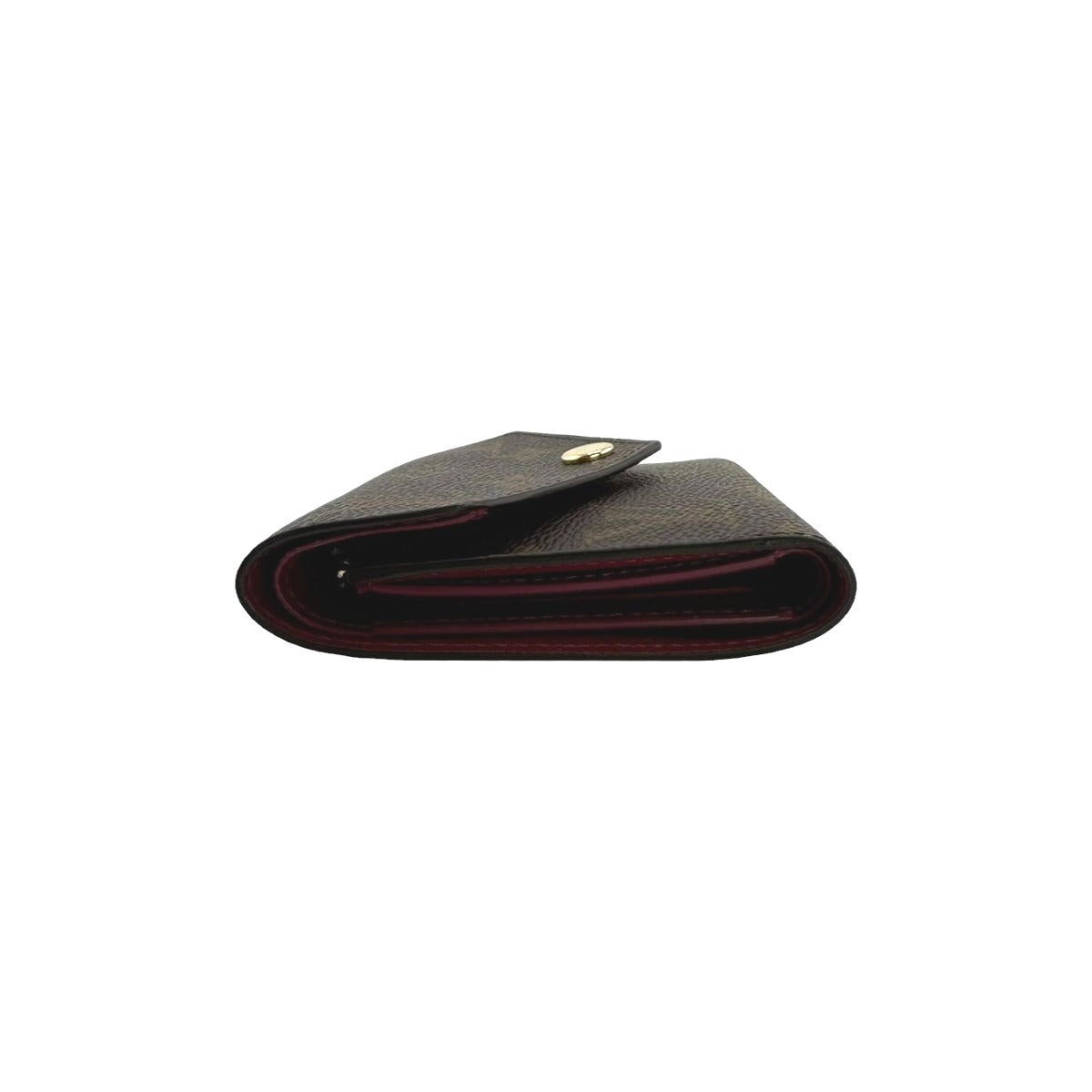 LOUIS VUITTON Coin case M41938 Monogram canvas Fuchsia Coin purse with Card Case Monogram Portefeuille Victorine Women Used Authentic