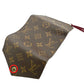 LOUIS VUITTON Coin case M41938 Monogram canvas Fuchsia Coin purse with Card Case Monogram Portefeuille Victorine Women Used Authentic