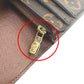 LOUIS VUITTON Long Wallet Purse M60531 Monogram canvas Brown Wallet Monogram Portefeuille Sara unisex(Unisex) Used Authentic