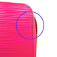 LOUIS VUITTON Long Wallet Purse M82050 Epi Leather Rose Epi Zippy wallet