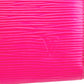 LOUIS VUITTON Long Wallet Purse M82050 Epi Leather Rose Epi Zippy wallet