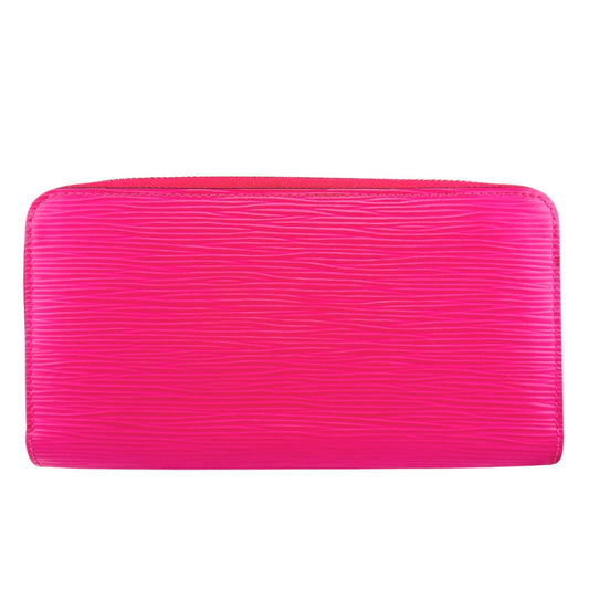 LOUIS VUITTON Long Wallet Purse M82050 Epi Leather Rose Epi Zippy wallet