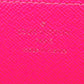 LOUIS VUITTON Long Wallet Purse M82050 Epi Leather Rose Epi Zippy wallet