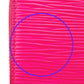 LOUIS VUITTON Long Wallet Purse M82050 Epi Leather Rose Epi Zippy wallet