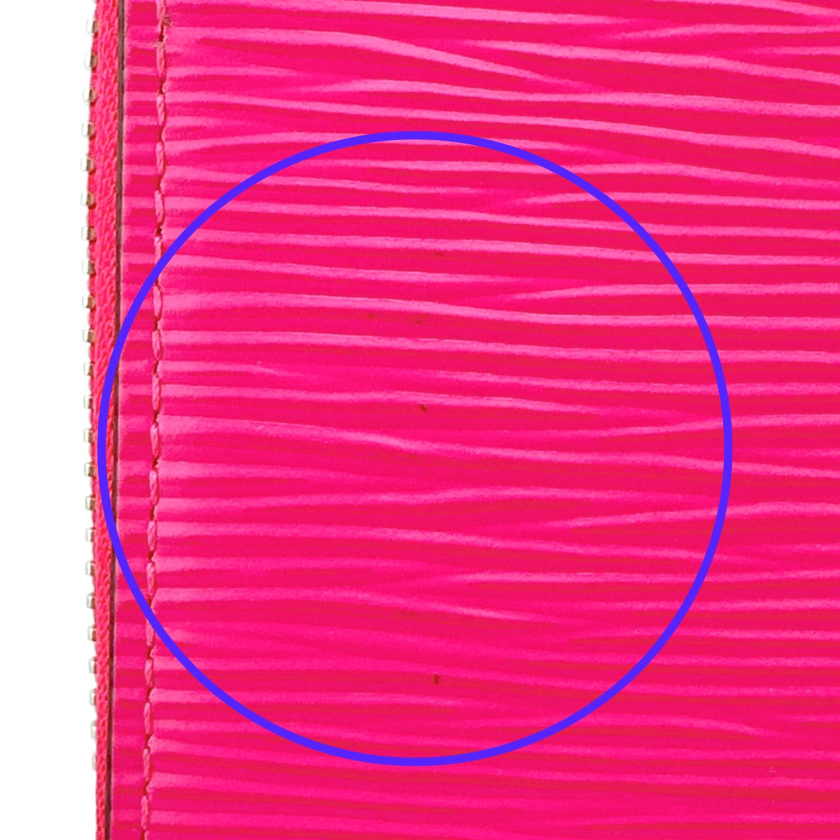 LOUIS VUITTON Long Wallet Purse M82050 Epi Leather Rose Epi Zippy wallet