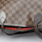 LOUIS VUITTON Tote Bag N51105 Damier canvas, leather Brown Shoulder Damier Neverfull MM Women Used Authentic