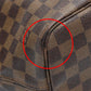 LOUIS VUITTON Tote Bag N51105 Damier canvas, leather Brown Shoulder Damier Neverfull MM Women Used Authentic