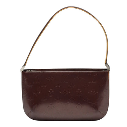 LOUIS VUITTON Handbag M55146 leather Viole Mini bag Monogram mat Faula Women Used Authentic