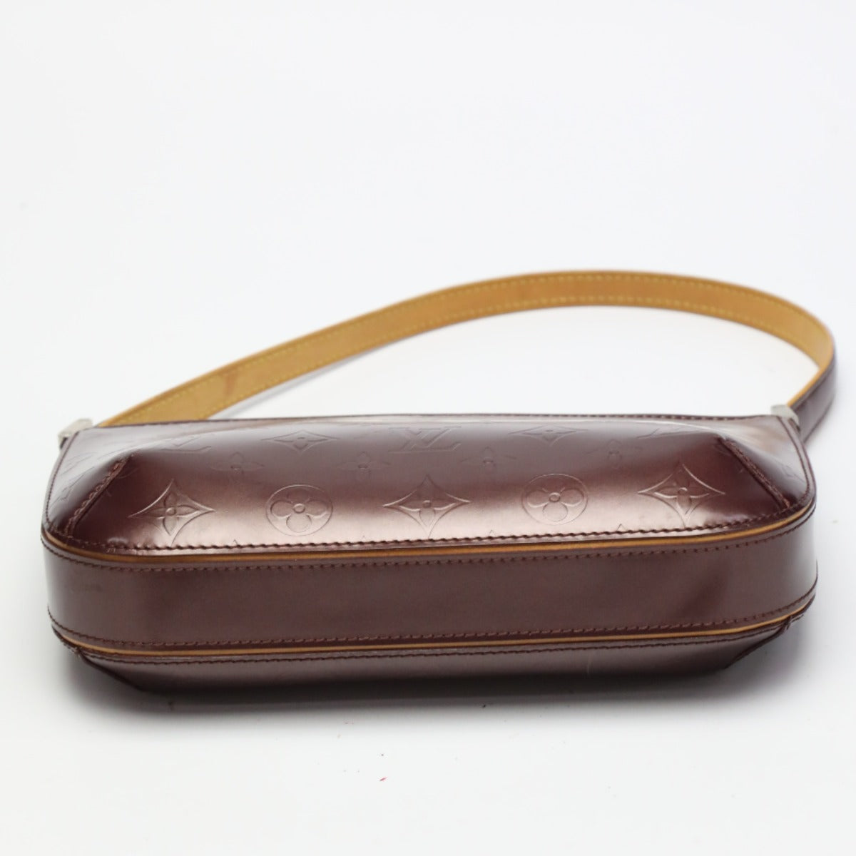 LOUIS VUITTON Handbag M55146 leather Viole Mini bag Monogram mat Faula Women Used Authentic