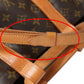 LOUIS VUITTON Shoulder Bag M42244 Monogram canvas, leather Brown Drawstring type Monogram RandonneeGM Women Used Authentic