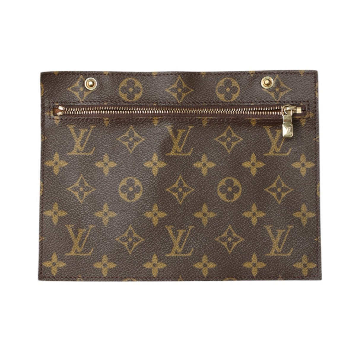 LOUIS VUITTON Shoulder Bag M42244 Monogram canvas, leather Brown Drawstring type Monogram RandonneeGM Women Used Authentic