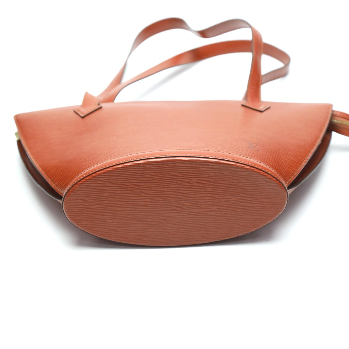 LOUIS VUITTON Handbag M52333 Epi Leather Kenya Brown Tote Bag Epi Saint-Jacques Poignier Long Women Used Authentic