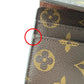 LOUIS VUITTON Long Wallet Purse M60531 Monogram canvas Brown Wallet Monogram Portefeuille Sara Women Used Authentic