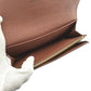 LOUIS VUITTON Long Wallet Purse M60531 Monogram canvas Brown Wallet Monogram Portefeuille Sara Women Used Authentic