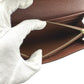 LOUIS VUITTON Long Wallet Purse M60531 Monogram canvas Brown Wallet Monogram Portefeuille Sara Women Used Authentic