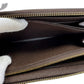 LOUIS VUITTON Long Wallet Purse N60015 Damier canvas, leather Brown Zip Around Damier Zippy wallet old model Women(Unisex) Used Authentic