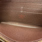 LOUIS VUITTON Long Wallet Purse N60015 Damier canvas, leather Brown Zip Around Damier Zippy wallet old model Women(Unisex) Used Authentic