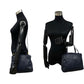 LOEWE Shoulder Bag leather Navy Anagram logo mens(Unisex) Used Authentic