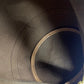 CELINE Handbag Leather, PVC Brown Macadam Blason Pattern Women Used Authentic