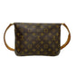 LOUIS VUITTON Shoulder Bag M511257 Leather, PVC Brown Musette tango short Women Used Authentic