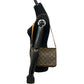 LOUIS VUITTON Shoulder Bag M511257 Leather, PVC Brown Musette tango short Women Used Authentic