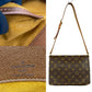 LOUIS VUITTON Shoulder Bag M511257 Leather, PVC Brown Musette tango short Women Used Authentic
