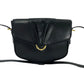 GUCCI Shoulder Bag leather black Bamboo Metal Old Gucci Women Used Authentic