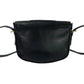 GUCCI Shoulder Bag leather black Bamboo Metal Old Gucci Women Used Authentic